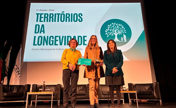 Município de Cantanhede recebe galardão “Territórios da Longevidade 2024”