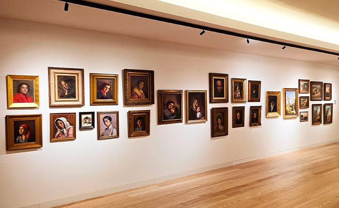 Exposição revela pinturas inspiradas nas aldeias gandaresas