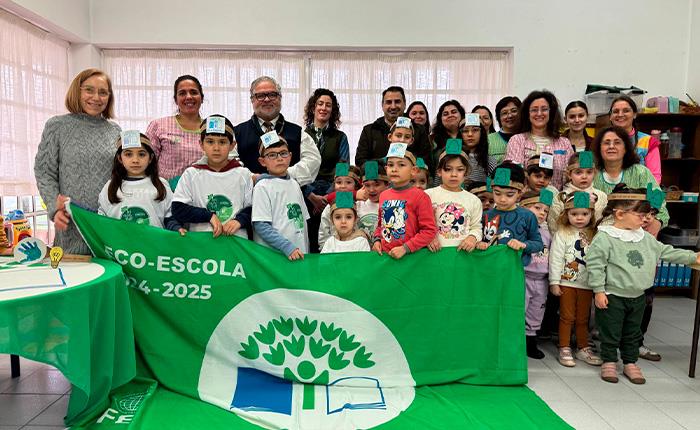 PRODECO hasteou a bandeira Eco-Escolas