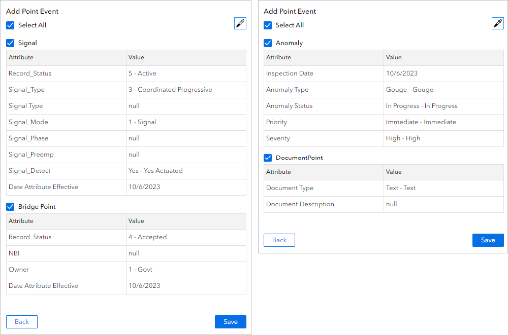 Manage event attributes Manage event attributes
