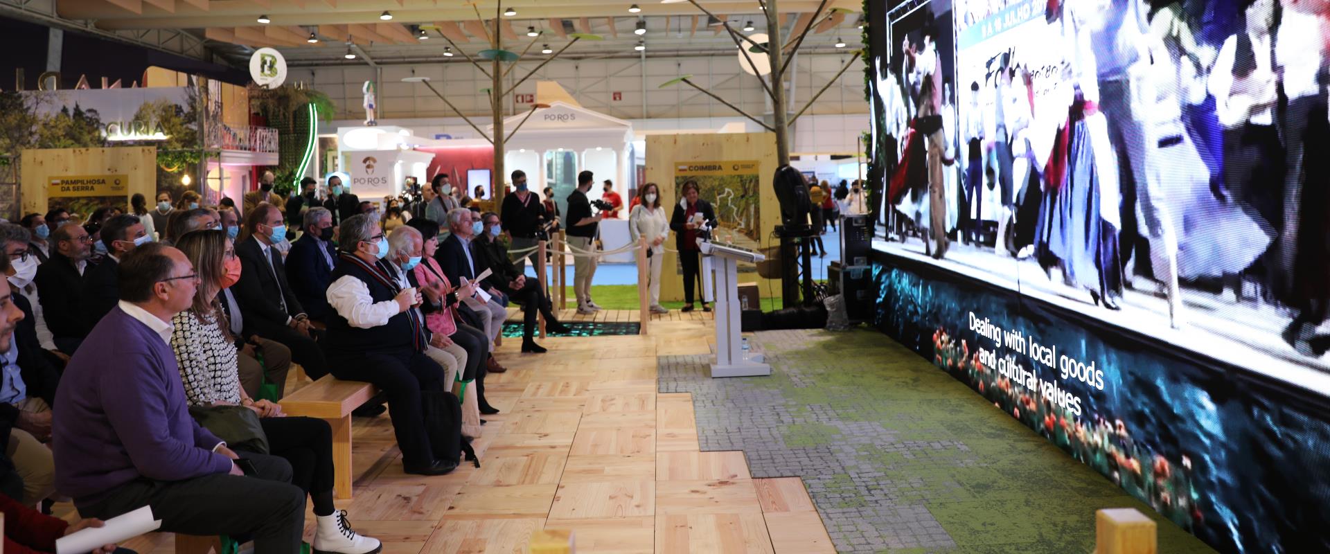 Cantanhede em destaque no stand da CIM – Região de Coimbra na Bolsa de Turismo de Lisboa