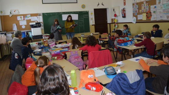 Biblioteca Municipal promove atividades de leitura nas EB de Balsas e Gesteira