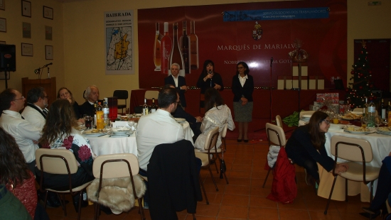 Funcionários do Município de Cantanhede festejaram o Natal em almoço promovido pelos Serviços Sociais