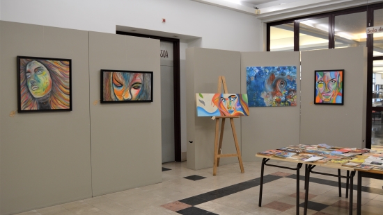 Biblioteca Municipal acolhe exposição de pintura de Margarida Garrido