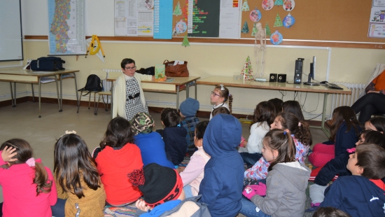 Biblioteca Municipal promove encontros da escritora Lurdes Breda com alunos das Escolas Básicas de Covões e da Tocha