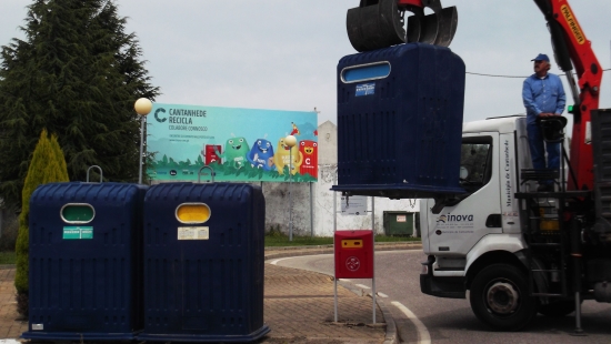 Município de Cantanhede e INOVA recomendam a separação de lixo doméstico