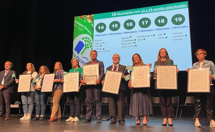 16 estabelecimentos de ensino do concelho receberam bandeiras Eco-Escolas