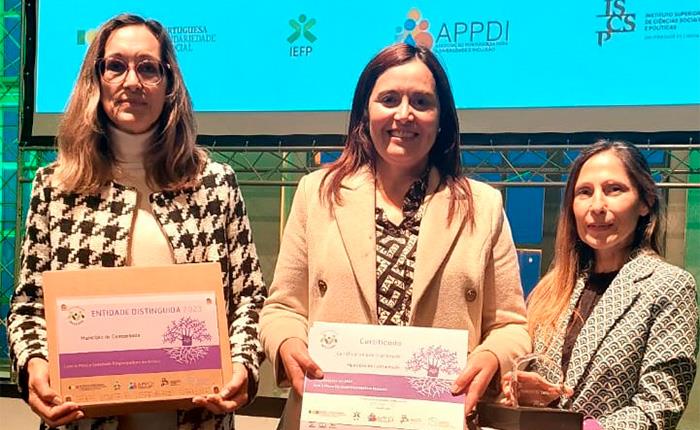 Câmara distinguida pelo IEFP como Entidade Empregadora Inclusiva