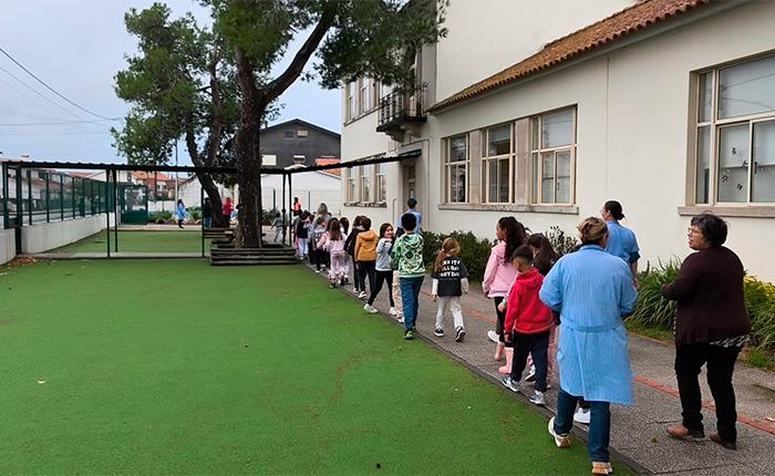 Proteção Civil Municipal realiza simulacro na Escola Básica da Tocha