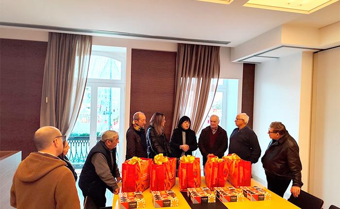 Município de Cantanhede oferece cabazes de Natal à Conferência de São Pedro