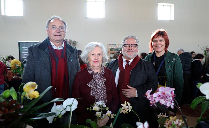 6.ª Exposição de Orquídeas encheu o salão dos Bombeiros Voluntários