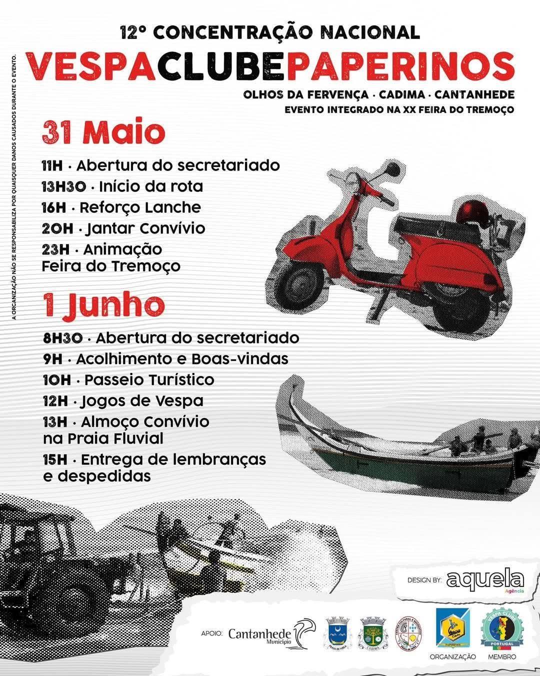 12.ª Concentração Nacional Vespa Clube Paperinos