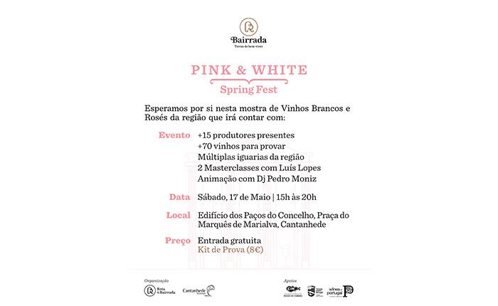 Pink & White Spring Fest vai reforçar a identidade vitivinícola do território
