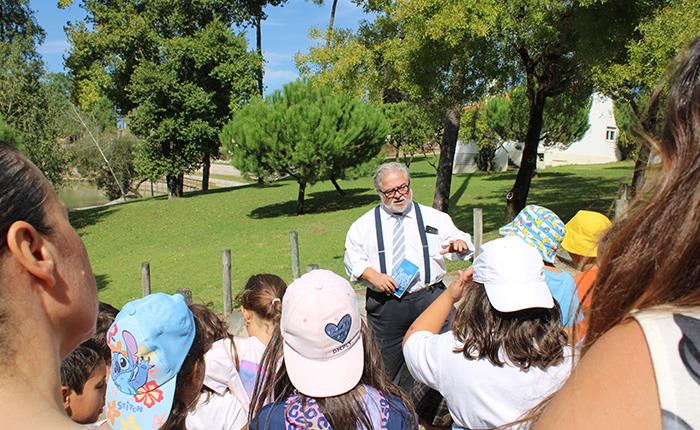 Captação de Olhos da Fervença acolheu ação de educação ambiental