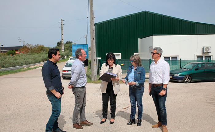Município de Cantanhede requalifica Rua da Zona Industrial em Fornos, na freguesia de Cadima