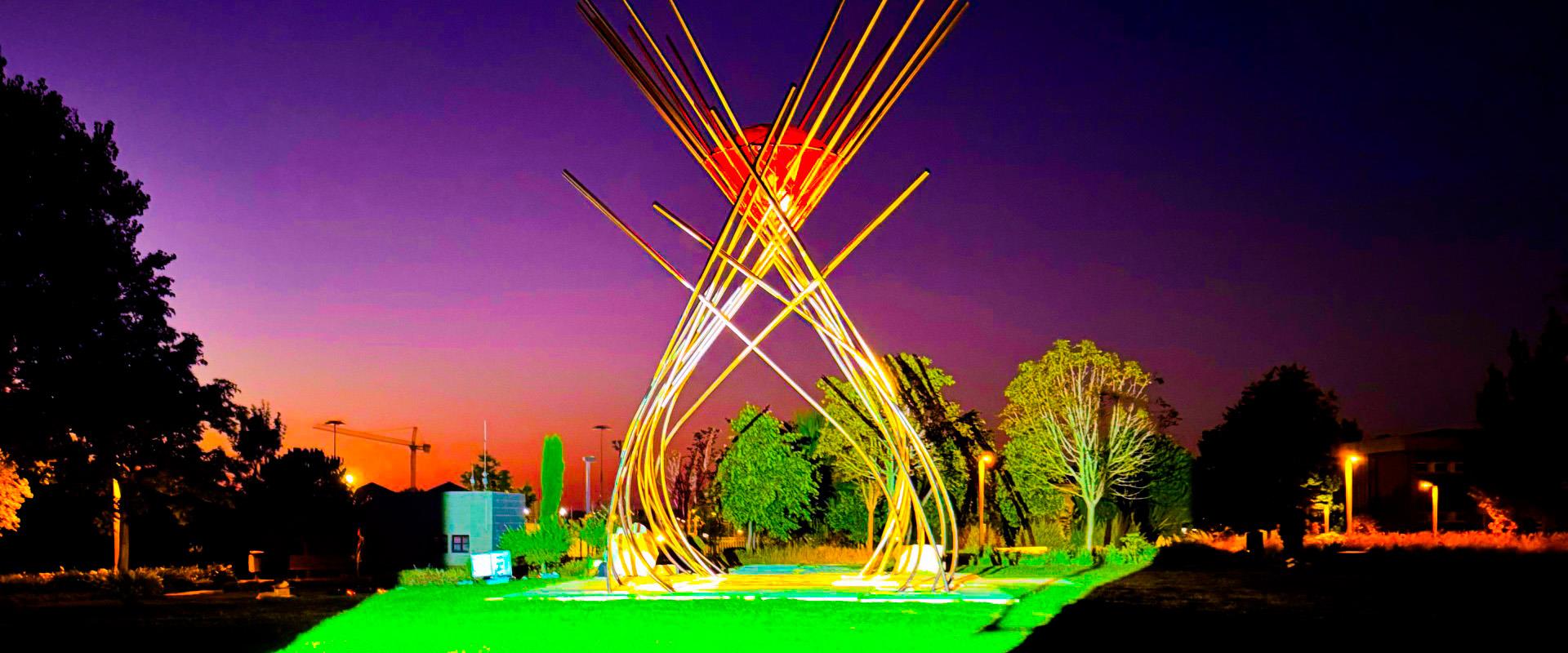 Juve Open Fest traz espetáculo audiovisual ao monumento da liberdade em Cantanhede